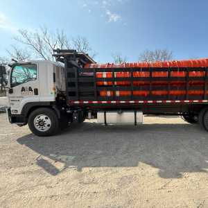 aa safety dayton truck orange barrels crop square