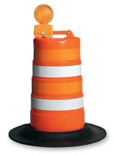 drum barrel traffic safety