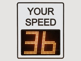 TC 600 Speed Limit Sign